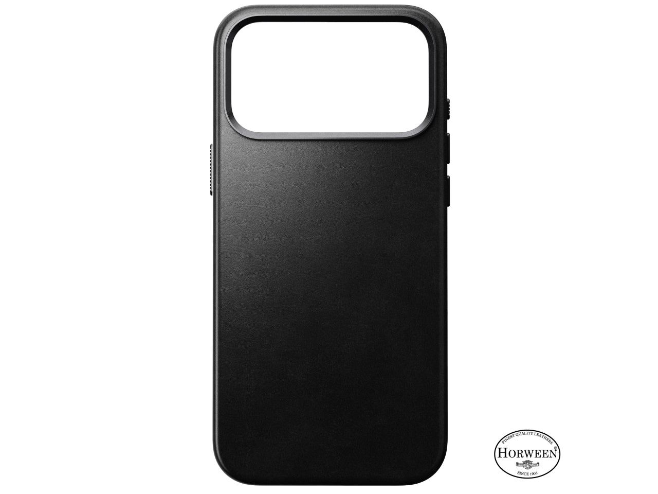 NOMAD Traditional Leather - iPhone 17 Pro - Black Horween