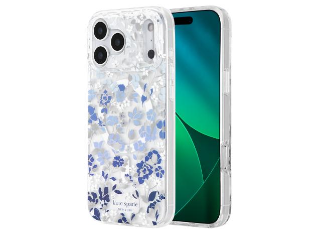 Kate Spade Protective - iPhone  18 Pro Max - Flowerbed Blue