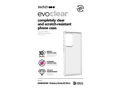 Tech21 Pure Clear for Samsung Galaxy Note20 Ultra - Clear