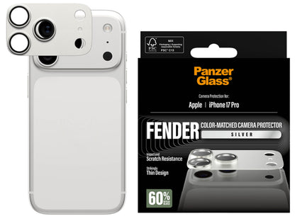 PanzerGlass FENDER Camera Protect- iPhone 17 Pro- Silver