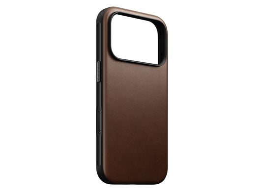 NOMAD Leather Case - iPhone 18 Pro/17 Pro - Brown Ecco