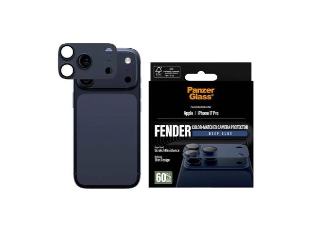 PanzerGlass FENDER Camera Protect- iPhone Duo - Blue