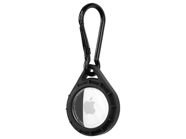 Pelican Protector w/ Carabiner - Airtag- Black