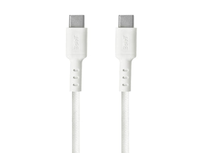 3sixT Tough USB-C to USB-C 5A Cable 1.2m - White