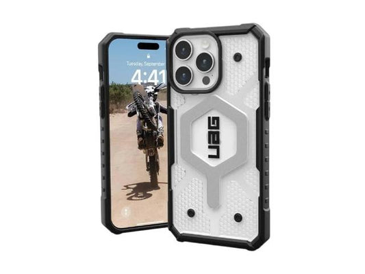 UAG Pathfinder Clear Magsafe - iPhone 16 Pro Max - Ice