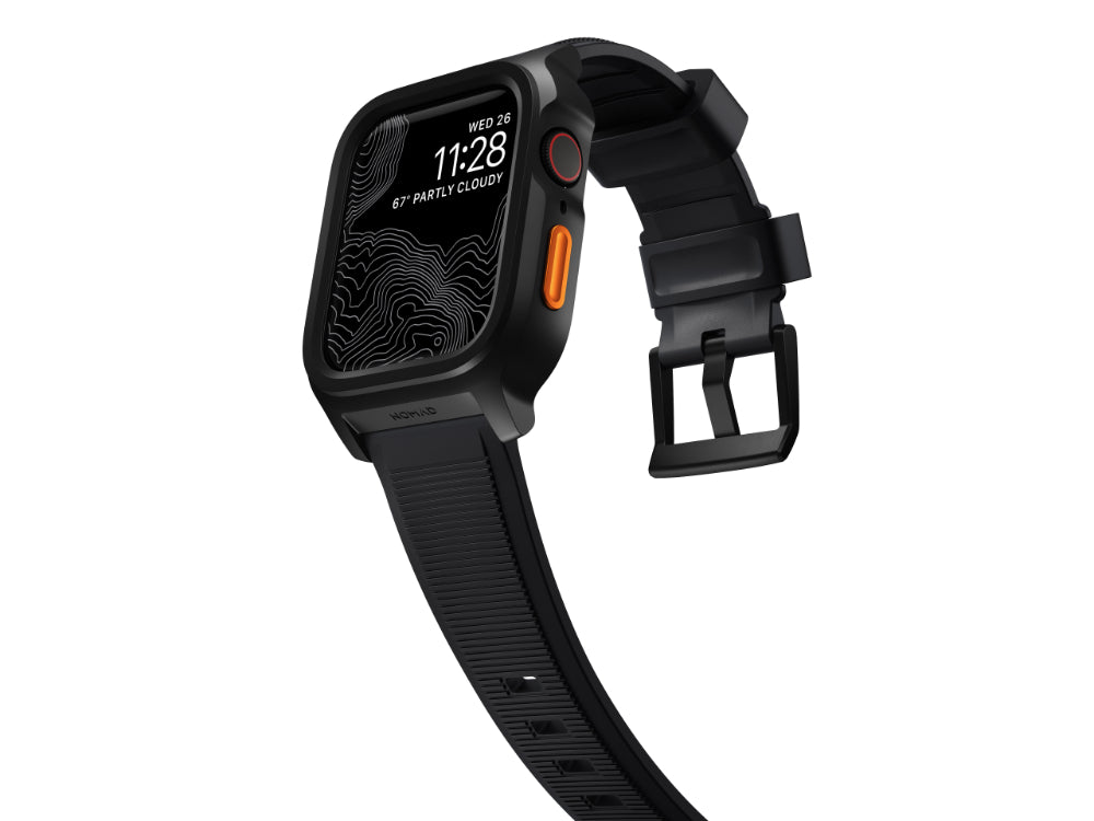 NOMAD Rugged Case - Apple Watch 45mm - Black