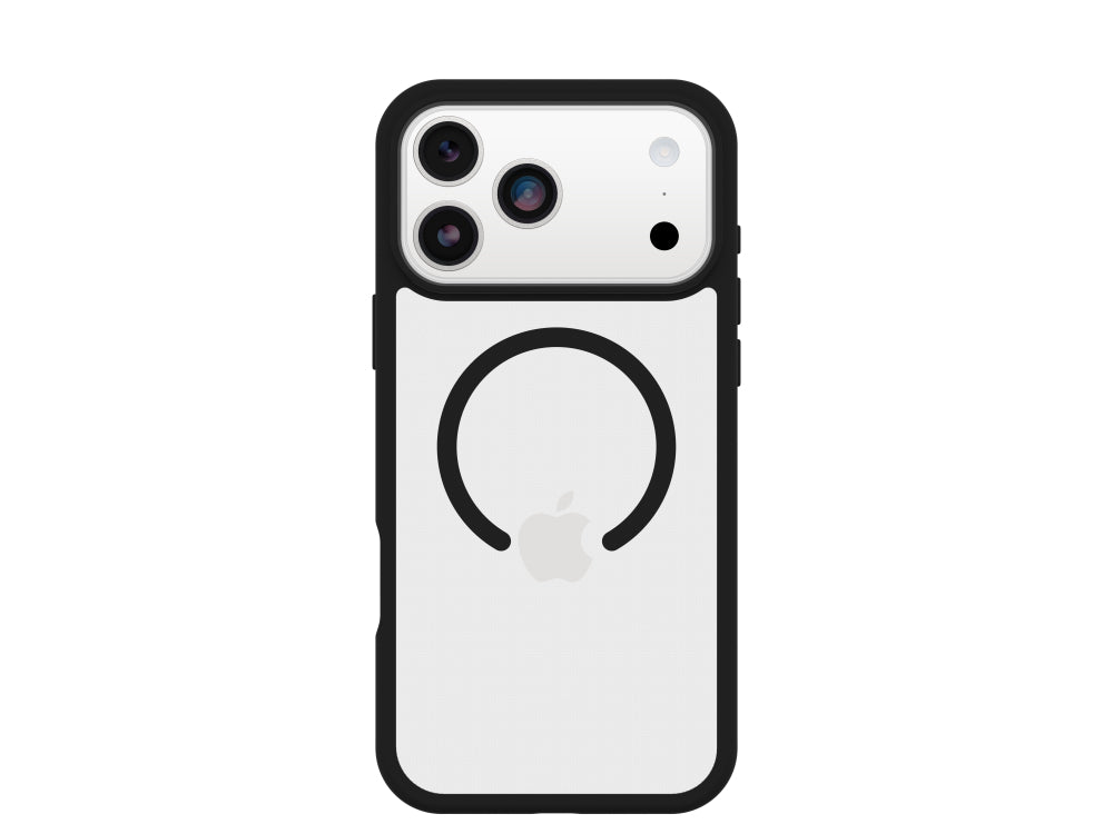 OtterBox React MagSafe - iPhone 17 Pro Max - Black Crystal
