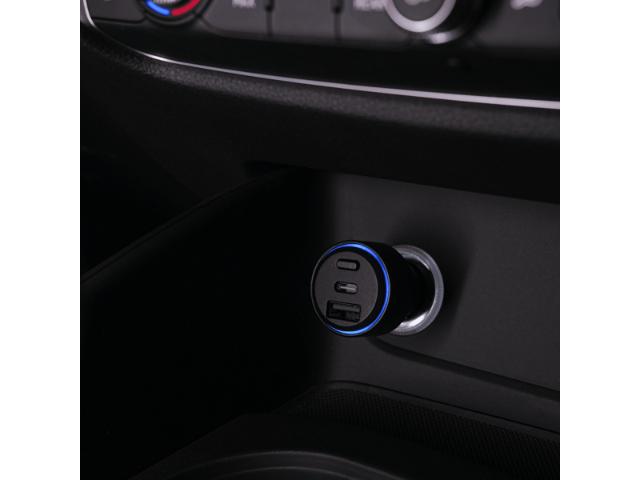 Boomtag Tracking Car Charger - Apple/Google - Black