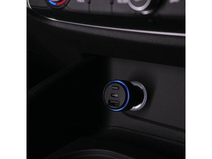 Boomtag Tracking Car Charger - Apple/Google - Black