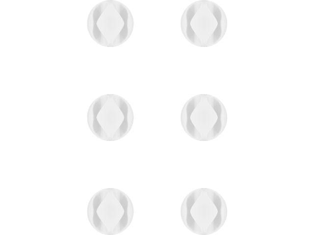 Goobay Cable Management 2 Slots MINI  white