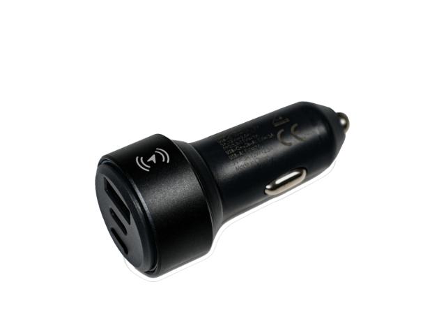 Boomtag Tracking Car Charger - Apple/Google - Black