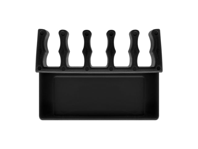 Goobay Cable Management 5 Slots Plastic  black