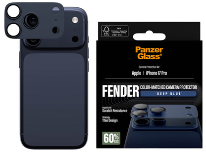PanzerGlass FENDER Camera Protect- iPhone 17 Pro- Blue