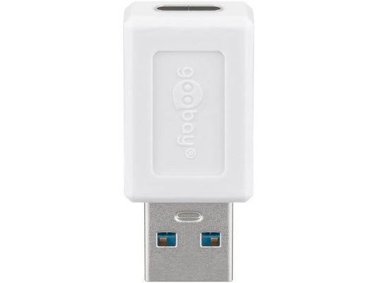 Goobay USB-C 3.0 female > USB 3.0 male (type A) - White