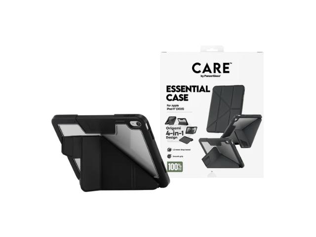 CARE by Panzer Essential Folio - iPad 10.9/11 - Blk