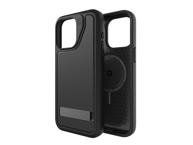 ZAGG Everest Snap w/ Kickstand - iPhone 15 Pro Max - Black