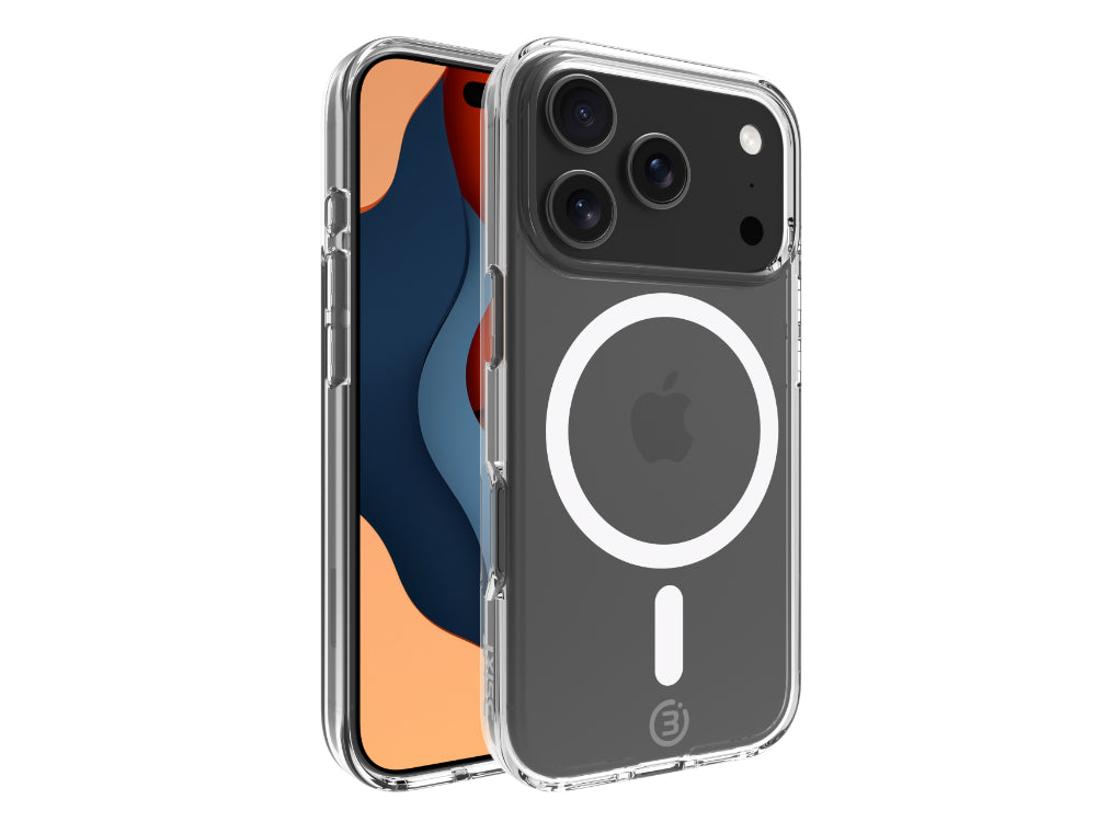 3sixT EverClear+ - iPhone 17 Pro - (RC)(MS) Clear/Clear