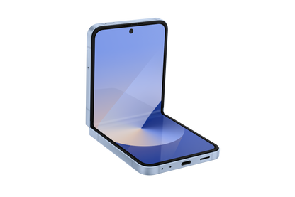 Samsung Galaxy Z Flip6 5G Foldable Smartphone - 12GB+512GB (Blue)