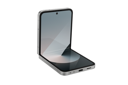 Samsung Galaxy Z Flip6 5G Foldable Smartphone - 12GB+512GB (Silver Shadow)