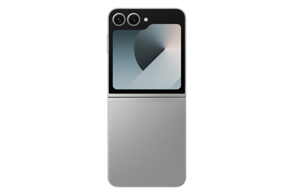 Samsung Galaxy Z Flip6 5G Foldable Smartphone - 12GB+512GB (Silver Shadow)