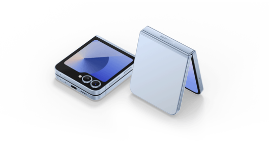 Samsung Galaxy Z Flip6 5G Foldable Smartphone - 12GB+512GB (Blue)